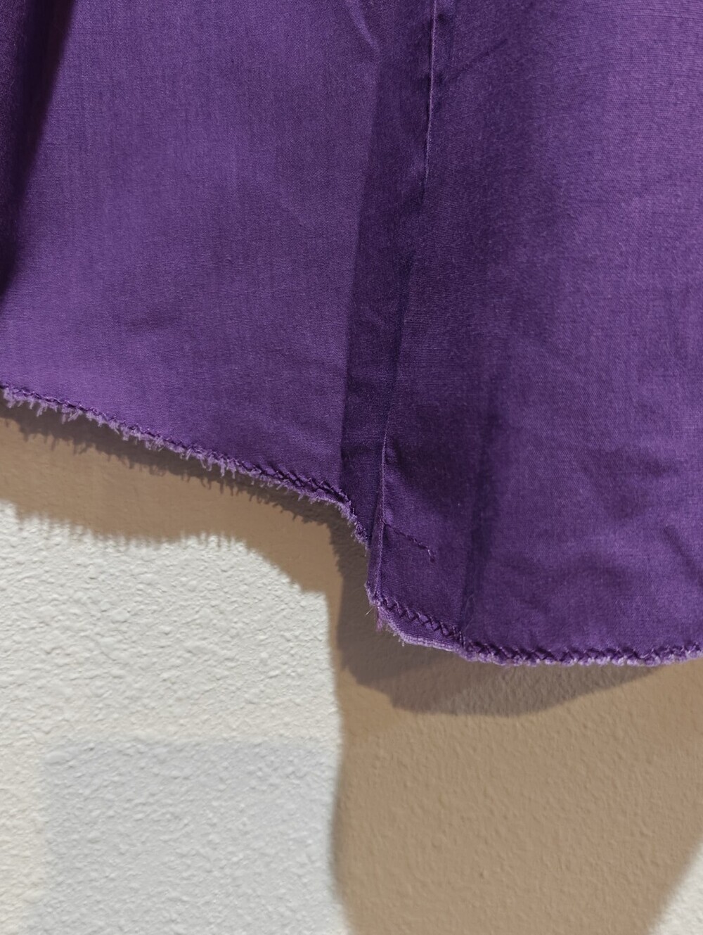 Vintage Western Rainbow Pride Shirt L Pearl Snap Button Up Cotton Purple Custom - Picture 8 of 8